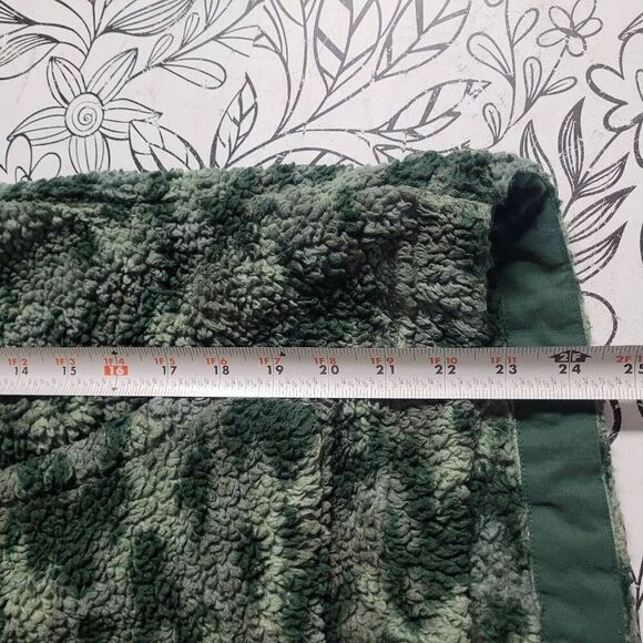 Eddie Bauer Sherpa camouflage print pullover sweater kangaroo pocket med outdoor - Picture 10 of 12